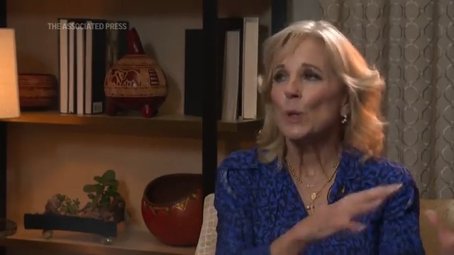 "[Joe] says he's not done. He's not finished what he's started, and that's what's important," says Jill Biden, Ed.D. "Look at all that Joe has done, has accomplished!"