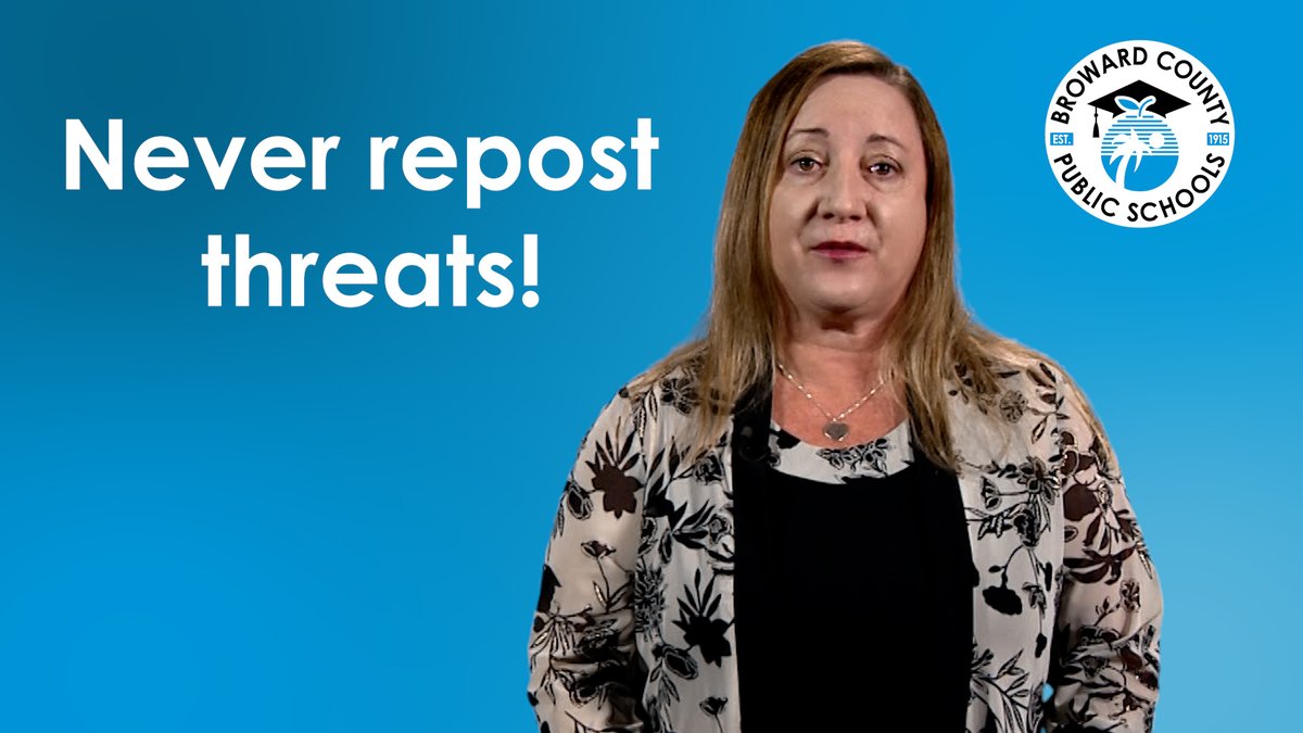 Watch School Board Chair Lori Alhadeff with an important message about making false threats against schools.