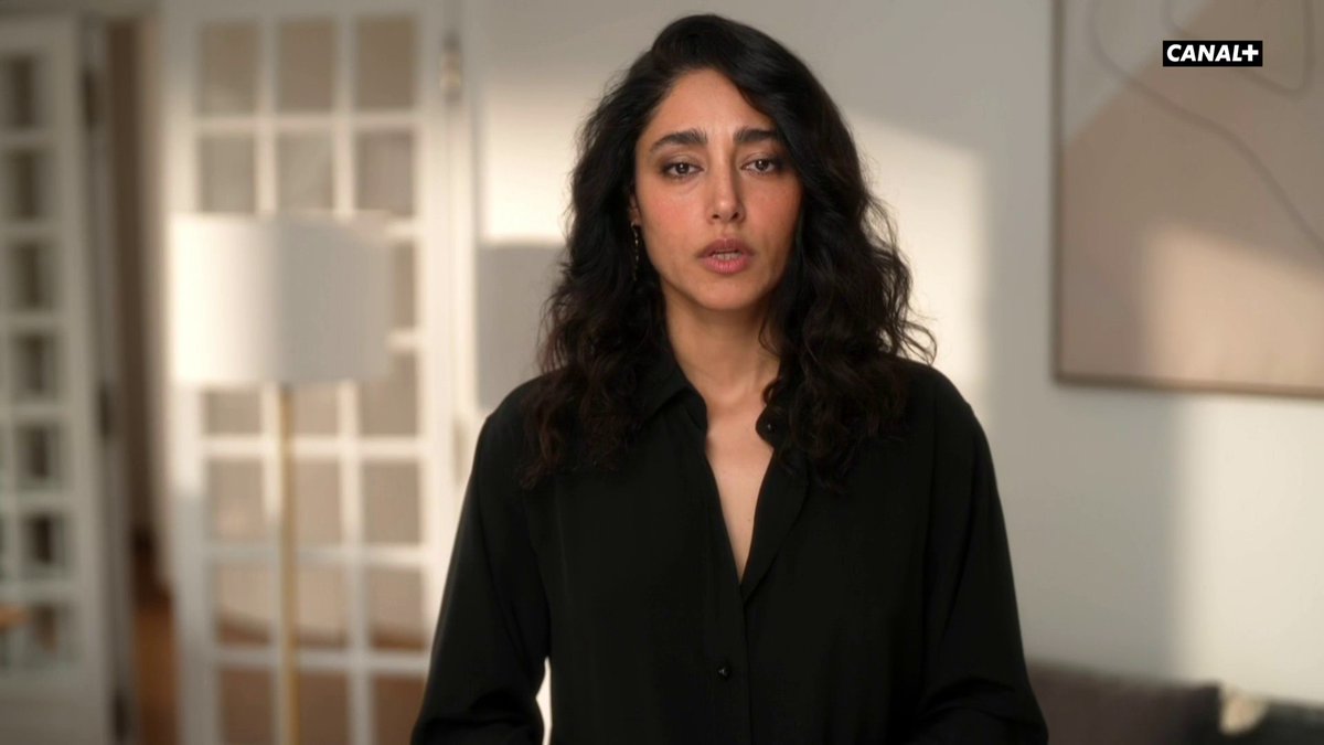 "Femme, vie, liberté." ✊ Le discours très fort de Golshifteh Farahani en soutien au peuple iranien. #César2023