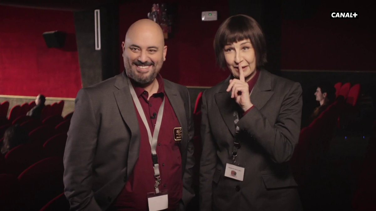 Une journée dans la vie d'exploitants de cinéma avec le couple Michet, aka Valérie Lemercier et Jérôme Jérôme Commandeur (On ne regardera plus jamais un Marvel de la même manière) #César2023