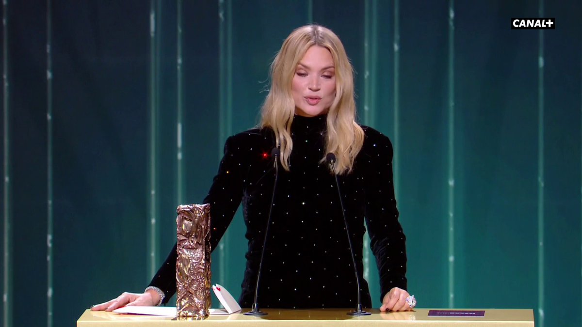 Queen Virginie Efira 👑 Elle remporte le #César2023 de la meilleure actrice 🫶🏻