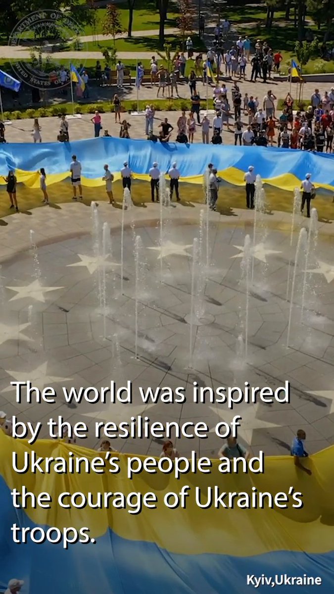 Today's solemn anniversary is an opportunity for all who believe in freedom, rules, and sovereignty to recommit ourselves to supporting Ukraine's brave defenders.