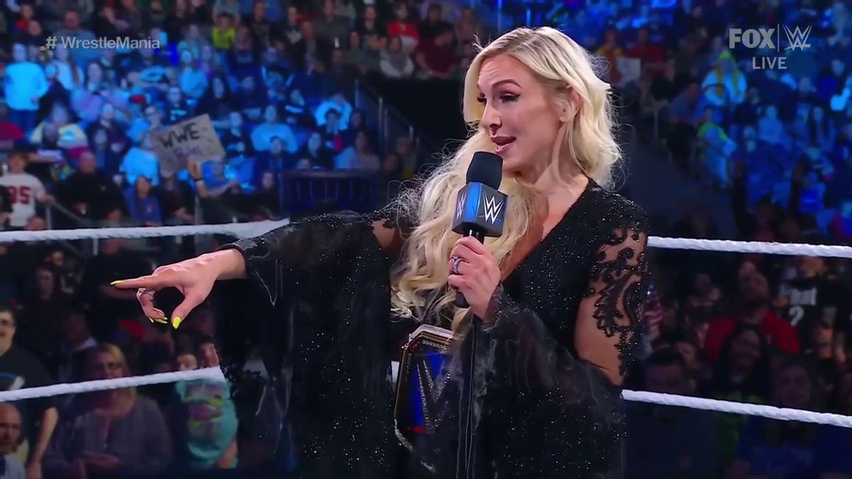 "I have a REAL Latino man at home that calls me Mami." Charlotte Flair Dominik #SmackDown