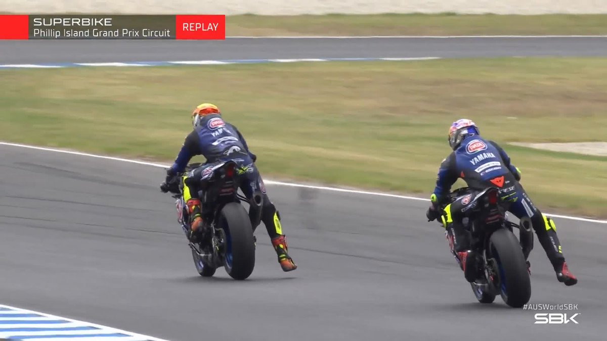 Wow! 7oprak ๐ Swingarm down?! ๐ฅ #AUSWorldSBK ๐ฆ๐บ