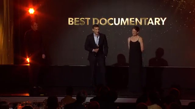 The HCA Award for Best Documentary FilmAcceptance Good Night Oppy #BestDocumentary #AmazonStudios #HCAFilmAwards
