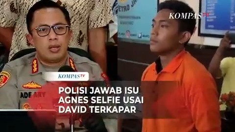 Polres Metro Jakarta Selatan jawab isu liar terkait momen saksi Agnes Gracia yang selfie usai kejadian penganiayaan David anak pengurus GP Ansor oleh Mario Dandy. Pihak kepolisian menyebut momen ini terjadi ketika Agnes berusaha menolong David.