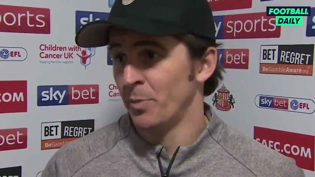 Two years today since that Joey Barton interview after his Fleetwood Town side drew to Sunderland. You've just got to love Joey Barton 🇬🇧 😂 #NUFC
