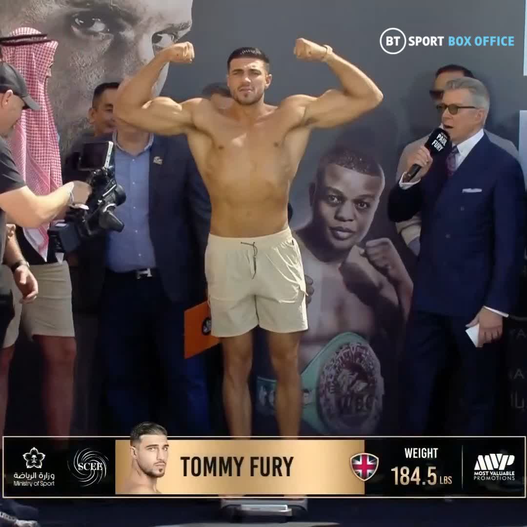 ๐๐'๐ ๐๐๐ ๐๐๐๐ ๐งจ Tommy Fury is pumped and ready to rumble ๐ช #PaulFury | Sunday | BT Sport Box Office