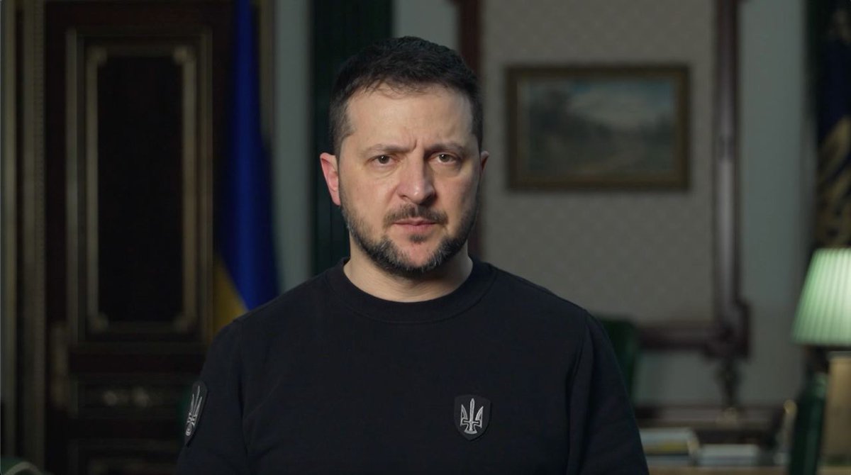 It's the year since everything has changed. Diplomacy did not work. The existing security architecture did not work. But there was something that did work. Unity of Ukraine, Germany, and the entire free world. And determination to protect the foundations of our lives. 1/2