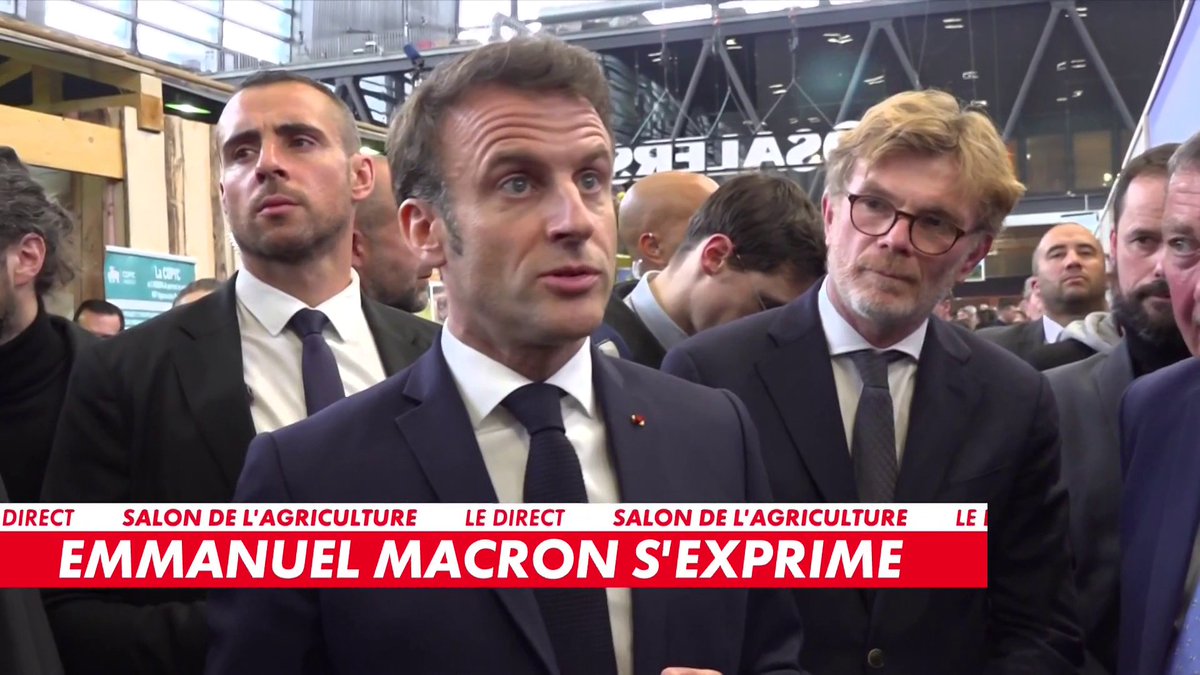 Emmanuel Macron sur la réforme des retraites : «Quand vous parlez à un éleveur qui ne sait pas ce que c’est qu’un jour férié, qu’un samedi ou un dimanche où il peut se reposer, il trouve ça juste. C’est ce qu’il faut pour le pays» dans #MidiNewsWE