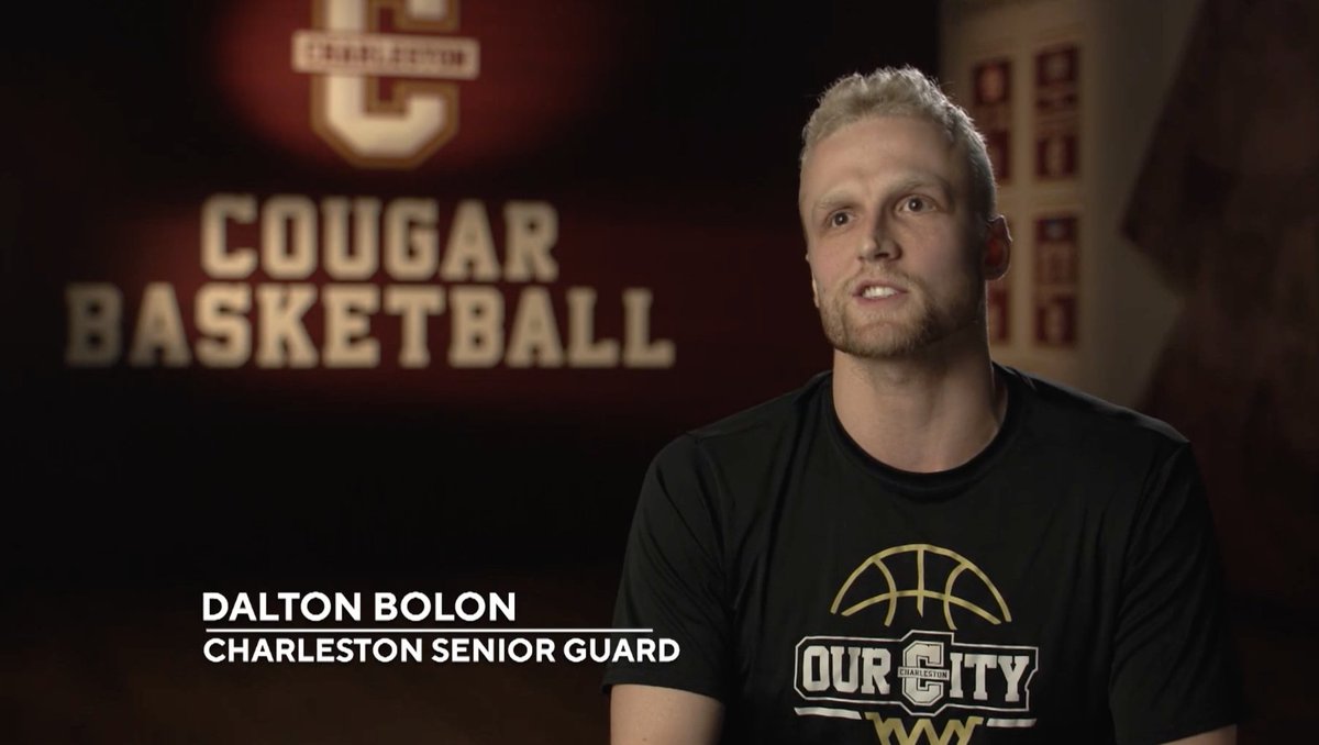 Dalton Bolon was a walk-on D-II player before he joined Pat Kelsey's Charleston Basketball team. "The way that he goes about his business is always going to be with that chip on his shoulder, to prove that he belongs."