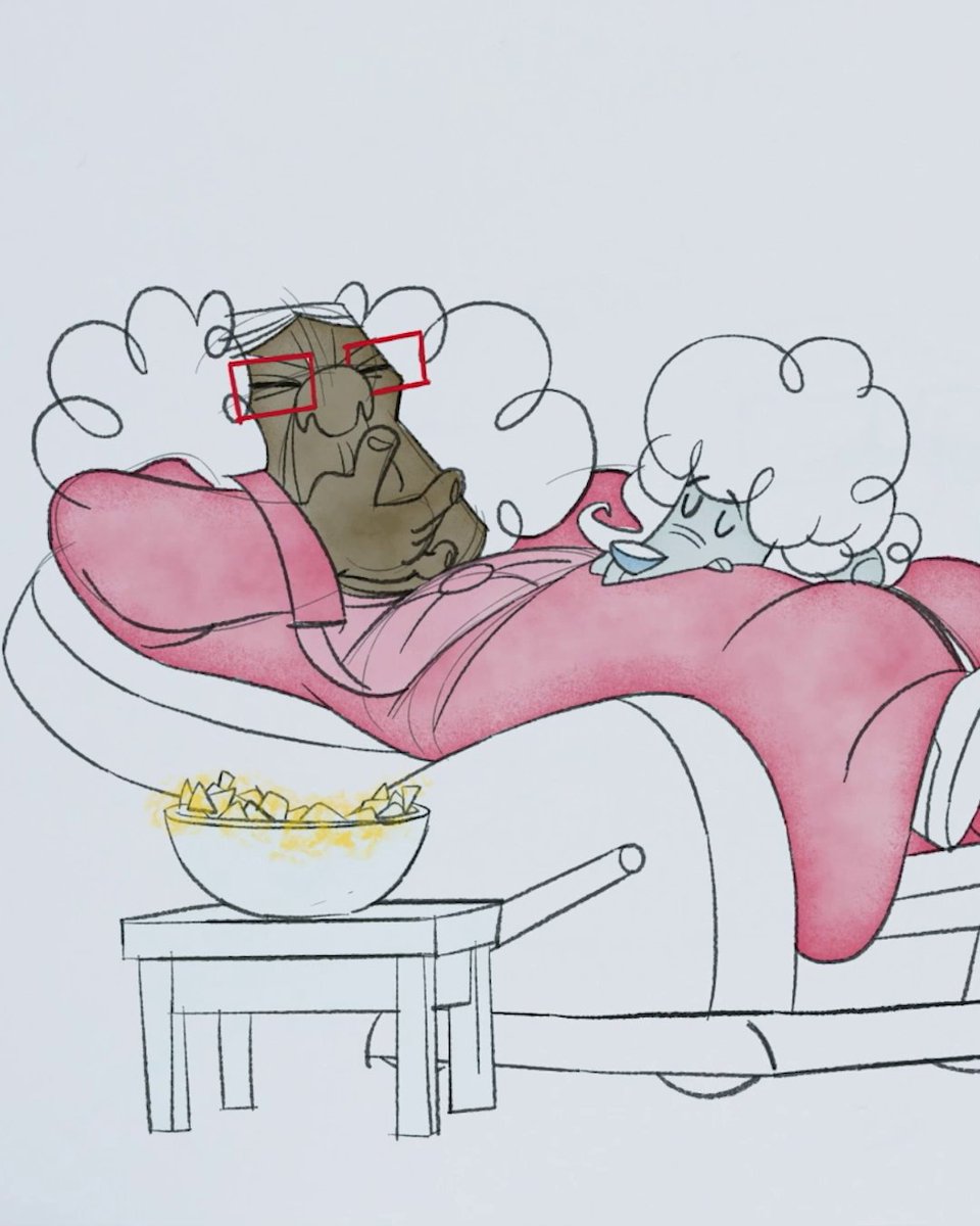 Here's #howNOTtodraw Suga Mama ✏️ Pro tip: don't forget the snacks! #TheProudFamilyLouderandProuder