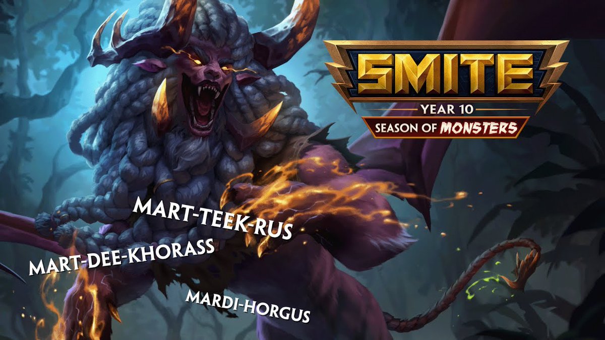 Mar-tic-horus Mar-ti-chor-as? Mart-e-chor-us..? Well, maybe we'll pronounce Martichoras the right way after learning from a few friends in the studio. 🤣