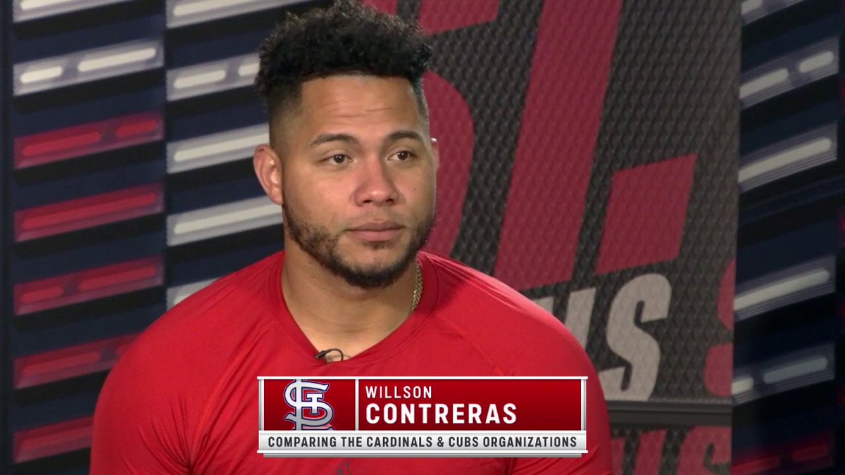 Contreras compares the #STLCards and Cubs organizations: "For me, I like this better. It's a better organization. Old school way, which I love it. ... Ever since I got here it's been everything just one way. The Cardinal way."