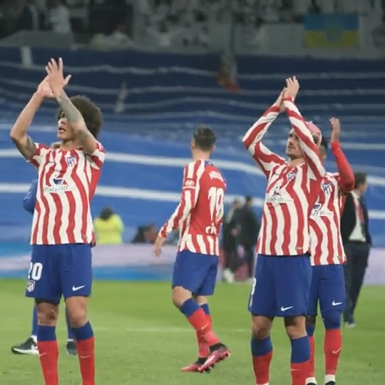 La satisfacción de competir sin que nadie te regale nada. #AúpaAtleti