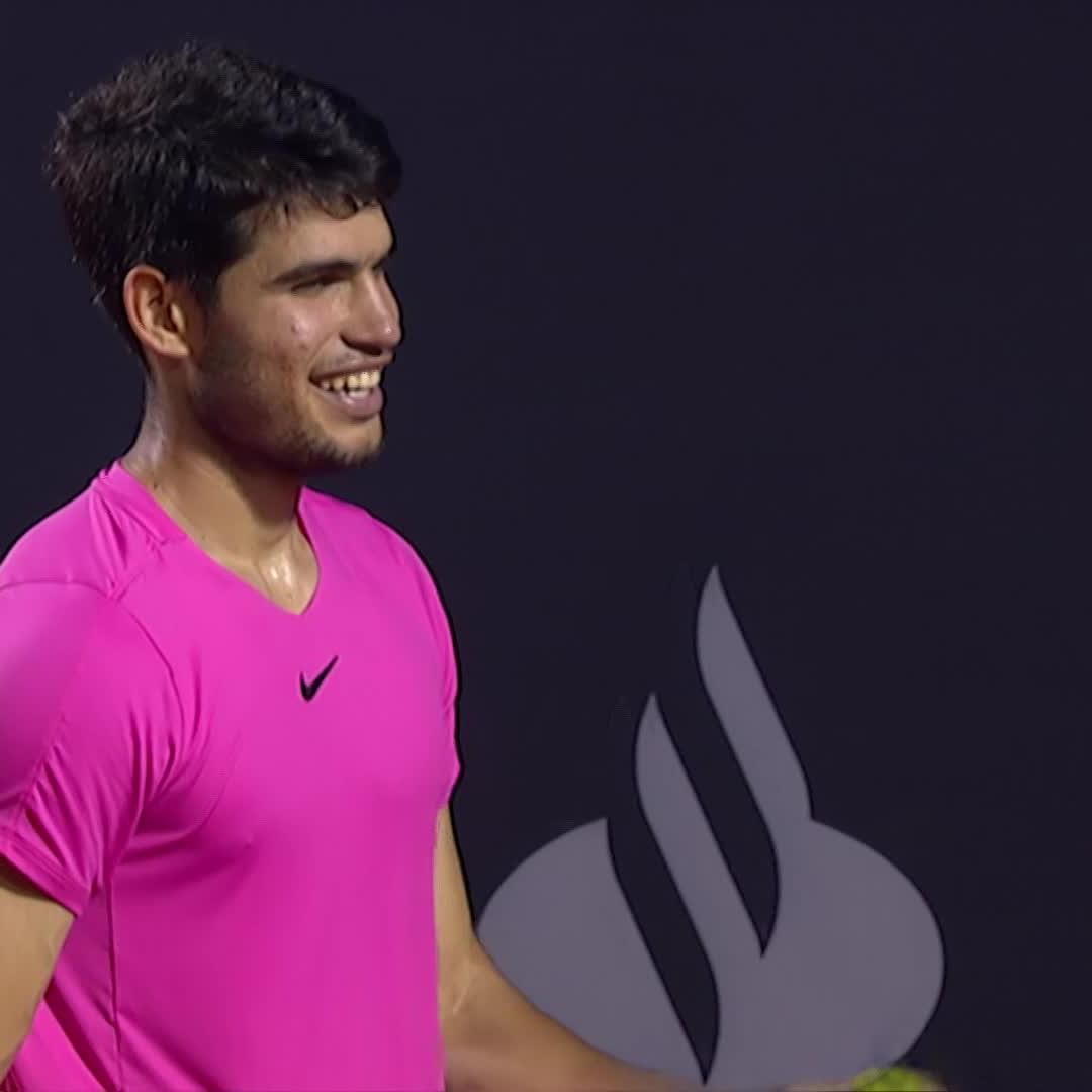 Carlos from DOWNTOWN RIO 🤯 Carlos Alcaraz #RioOpen