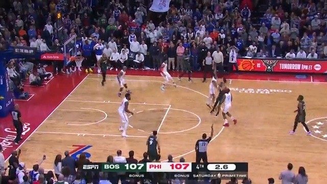 JAYSON TATUM GETS THE GAME-WINNER ๐ฅ (but for a second we panicked and thought the Sixers tied omg)