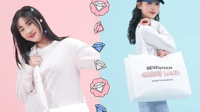 우리, 다시 함께💗💙 세븐틴 in 짝짝 캐럿랜드🙌 2023 SVT 7TH FAN MEETING <SEVENTEEN in CARAT LAND> OFFICIAL MERCH (1/4) 💎 상품 공개 2023. 02. 27. 6PM(KST) 📅 판매 오픈: 2023. 02. 28. 6PM(KST) ✨ Weverse Shop #세븐틴 #SEVENTEEN #SVTinCARATLAND #SVTinCARATLAND_OfficialMerch