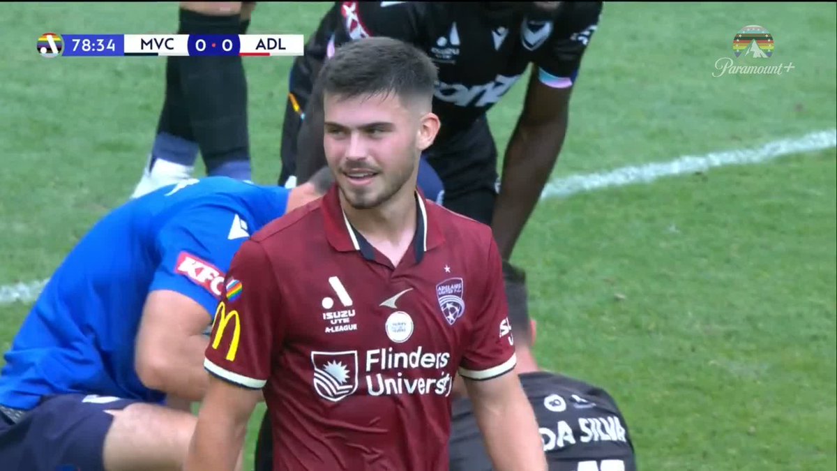 PENALTY FOR VICTORY VAR called Chris Beath over to take a look and a penalty was given 🍿 Watch #MVCvADL on Paramount+ as they play for the Pride Cup 🏳️🌈🏳️⚧️