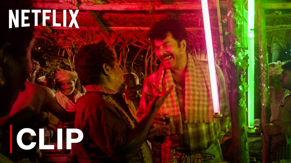 Angry or dramatic – Mammootty can do it all! 👀 Nanpakal Nerathu Mayakkam is now streaming on Netflix!