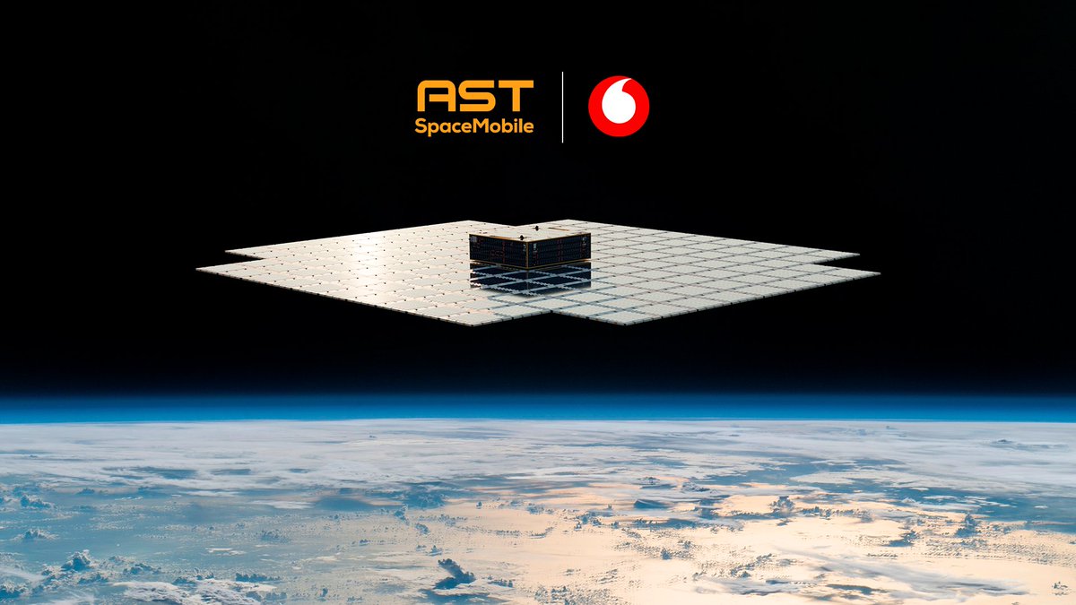 🔴 Bienvenidos al futuro: la primera y única red de banda ancha móvil por satélite. Desde Vodafone y AST SpaceMobile estamos listos para probar los servicios voz y datos directamente desde el espacio e impulsar la conectividad por satélite en zonas rurales, remotas y marítimas
