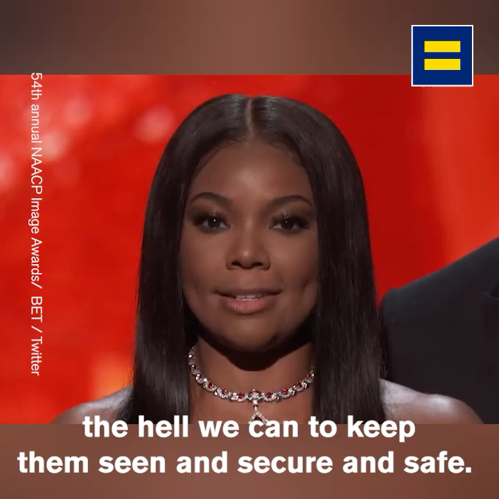 A must watch! Thank you Gabrielle Union & DWade for your incredibly powerful speech! 🖤🤎❤️🧡💛💚💙💜 #protecttranskids #blacktranslivesmatter #naacpawards