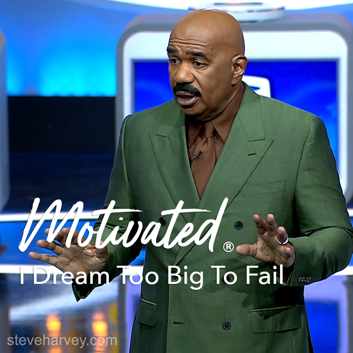 You have to find a dream so big that it overwhelms all of your fears and never causes you to give up 💯