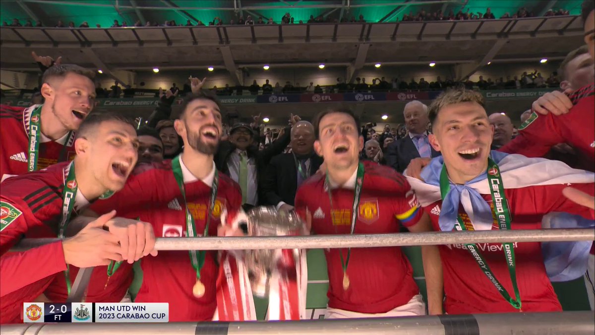 MANCHESTER UNITED - CARABAO CUP CHAMPIONS! 🏆🔴