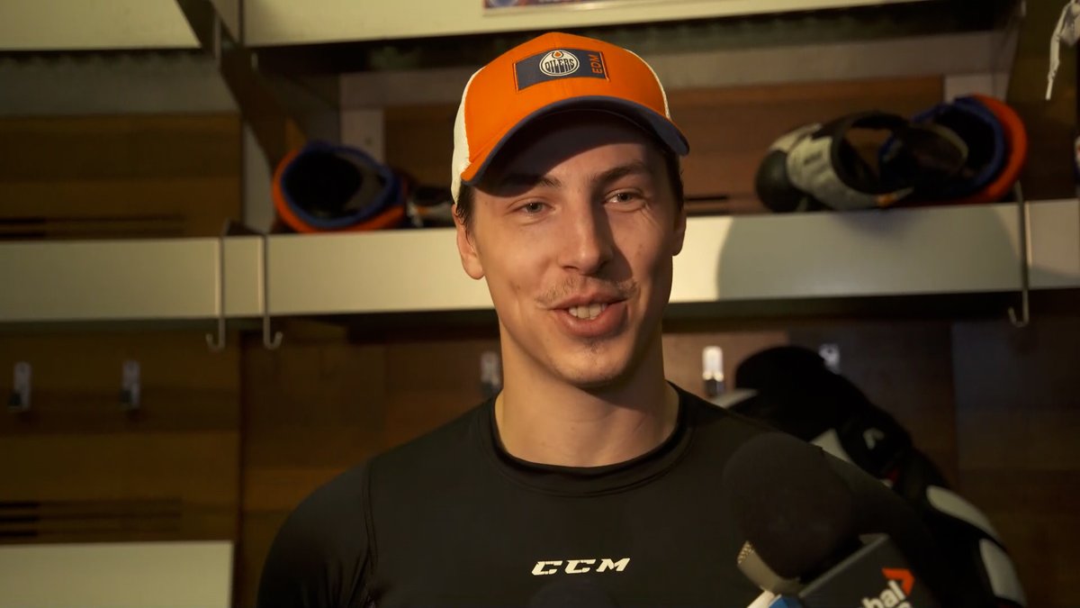 "You should be excited to play a team like this." Ryan Nugent-Hopkins looks ahead to playing Boston tomorrow night. Enterprise | #LetsGoOilers
