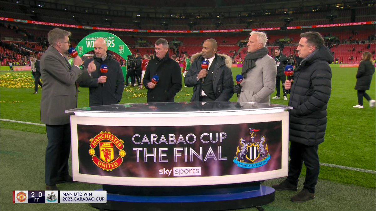 🗣️ "I think we are still at the start of restoring Manchester United to where it belongs" Erik ten Hag reflects on lifting his first trophy as Manchester United manager.