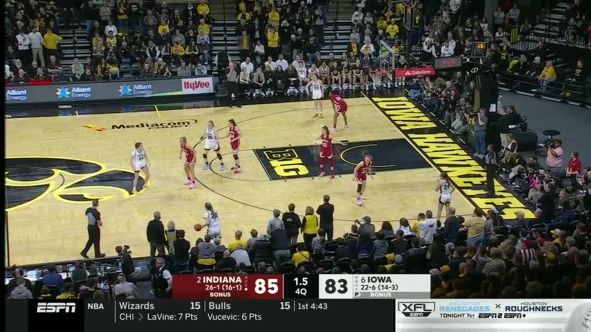 OH MY GOD!! THE BUZZER BEATER 3 BY CC!!!! Caitlin Clark x #Hawkeyes