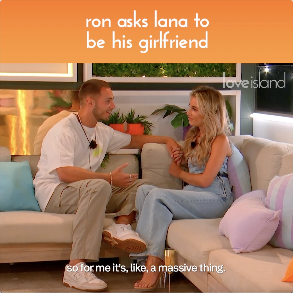 It's official! 💞 #LoveIsland