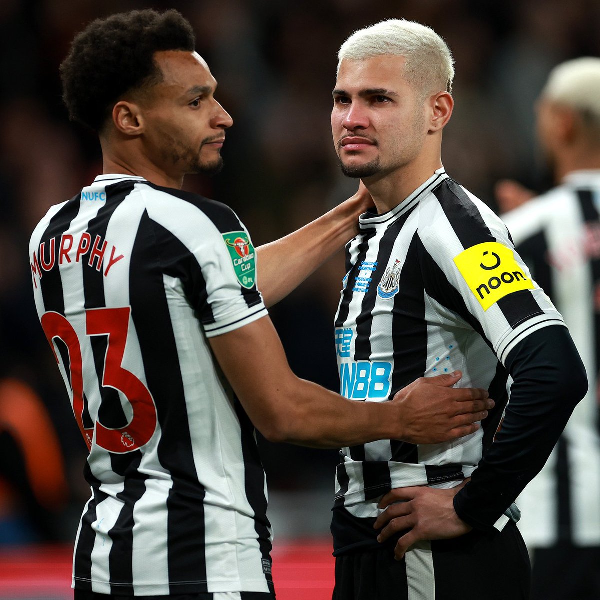 To every single #NUFC supporter who gave us the most incredible backing both inside Wembley and all over the world - thank you. Our time will come. 👊 UNITED. 🖤🤍