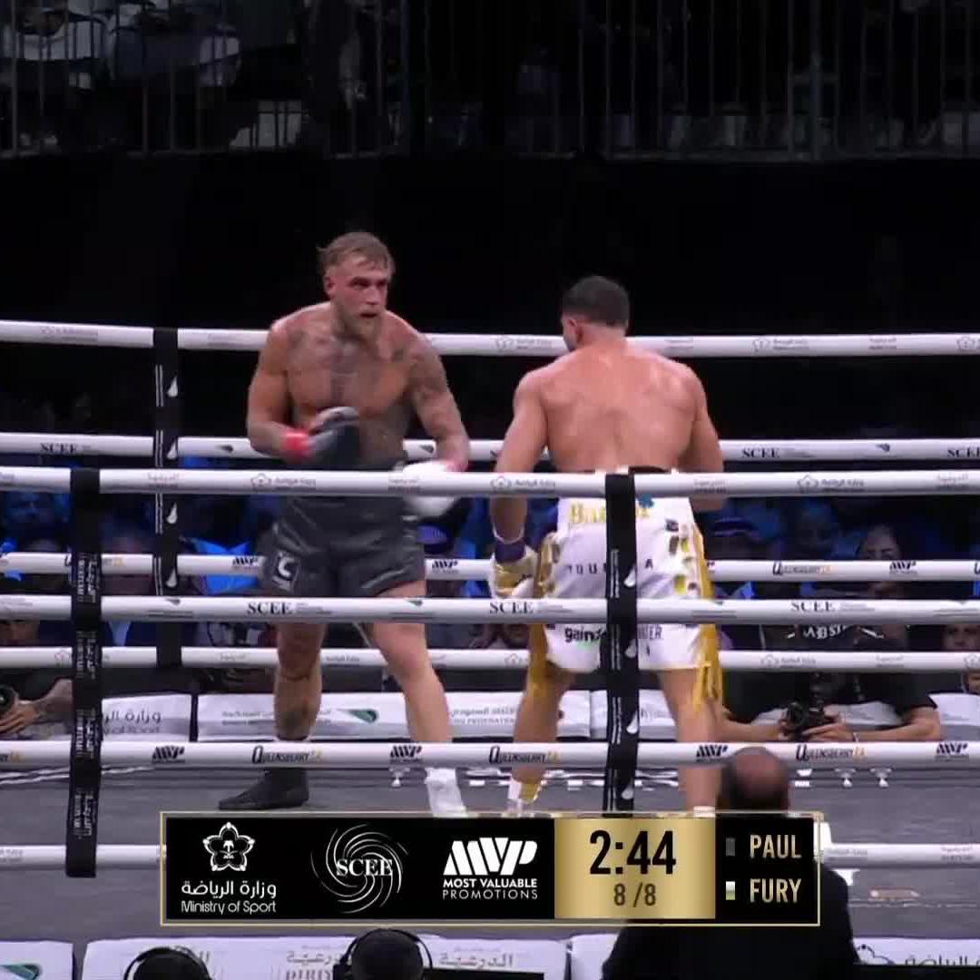 DOWN GOES FURY ๐ฑ๐ฑ๐ฑ #PaulFury ๐ฅ @MostVPromotions