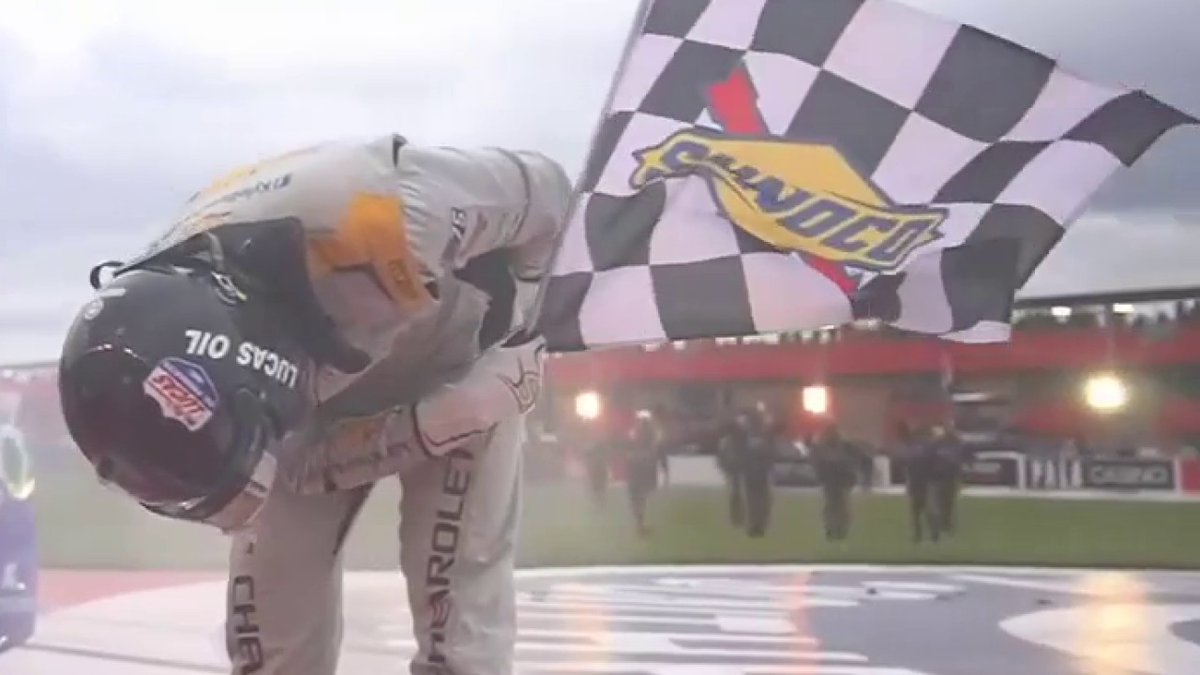 And there it is. Take a bow, Kyle Busch (and RCR).