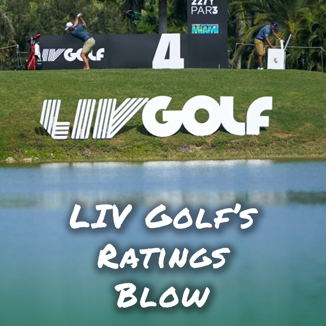 LIV Golf's first event of the season wasn't a hit with TV viewers ⛳️