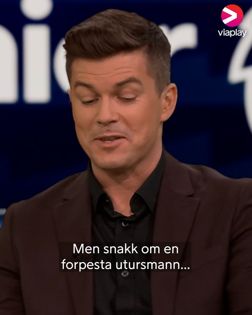 – Hva er det du driver med, Pål? Slik gikk det med Hellands spådom. 😅 Pål-André Helland Ørjan Bjørnstad