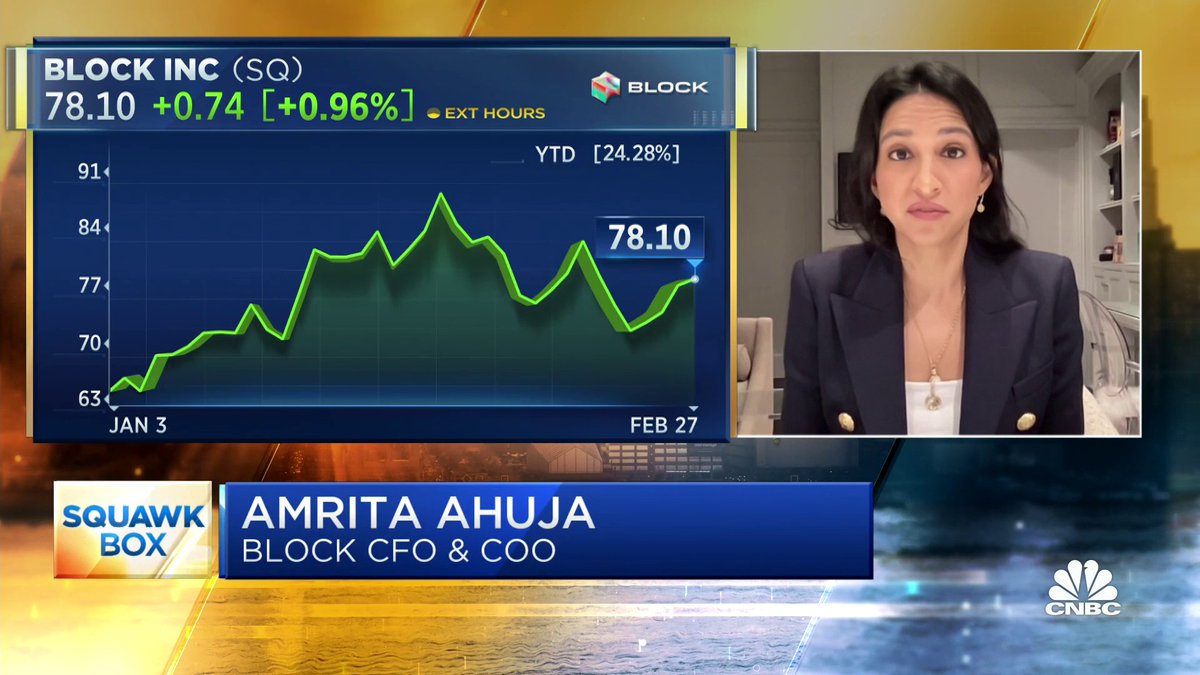 "We had a very strong 2022 delivering record gross profit of nearly $6B," says @Blocks CFO & COO Amrita Ahuja. "What is really exciting to me is to see increasing daily utility across each of these ecosystems."