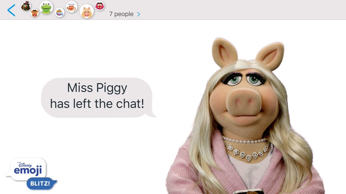Now THIS is a group chat we want to be a part of! 😎 Unlock your favorite Muppet Emojis now in Disney Emoji Blitz! ✨