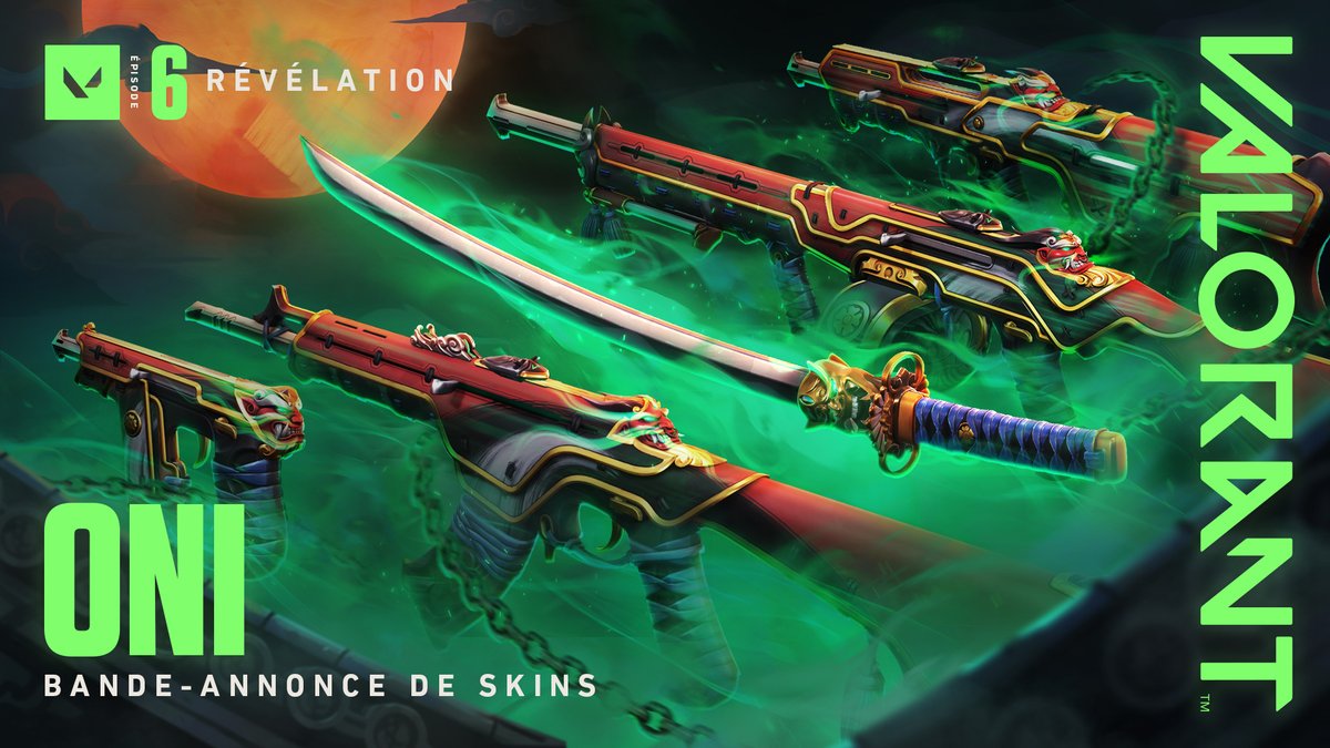 Semez le chaos et la corruption grâce au retour des skins Oni. Invitez Oni au LOCK//IN dans l’ÉP_06 // ACTE II.