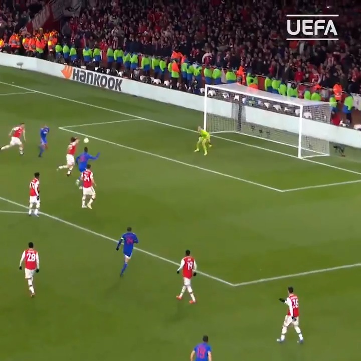 😱 Flashback to Youssef El-Arabi's 120th-minute winner against Arsenal, #OTD in 2020! 🔴⚪️ Olympiacos FC | #UEL