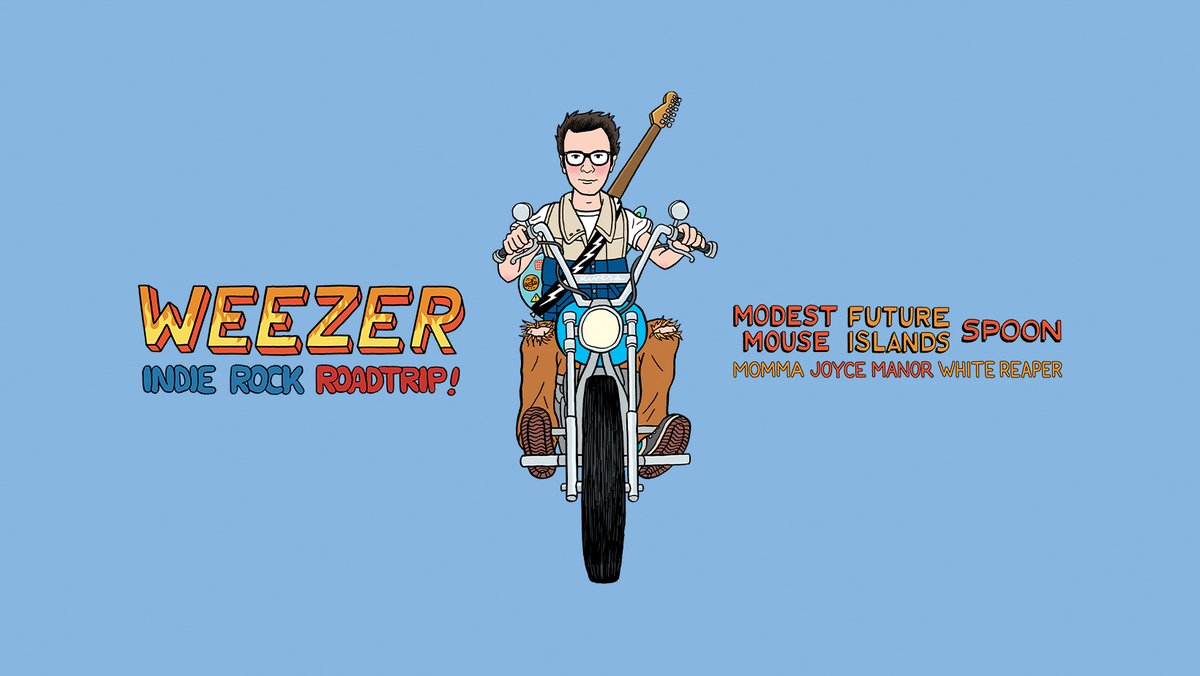 Pack your bags, it's time for an Indie Rock Road Trip 🚗💨 Taking the show on the road all summer long & bringing Modest Mouse, Future Islands, SPOON, Momma, Joyce Manor, and ͏w͏h͏i͏t͏e ͏r͏e͏a͏p͏e͏r along for the ride (all on select dates)!