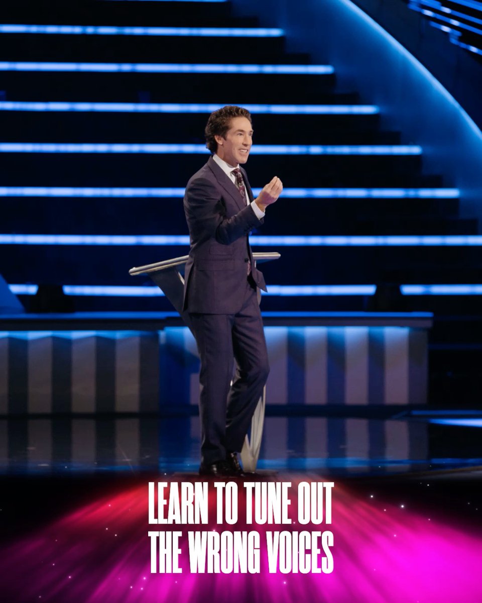 You should weigh every suggestion and every piece of advice against what you feel in your spirit. God will not speak to other people about your life without speaking to you. Tune into Joel’s message today, "Who's in Your Ear?"!
