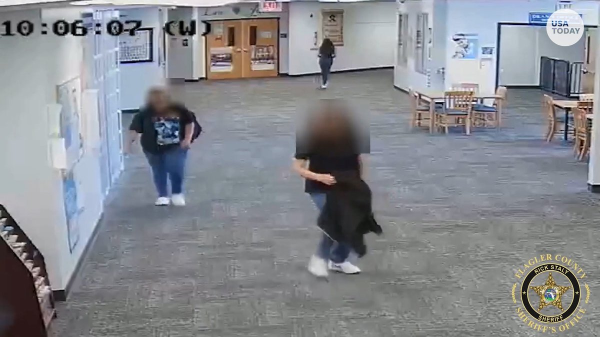 A student attacked his teacher after she allegedly took away his Nintendo Switch.