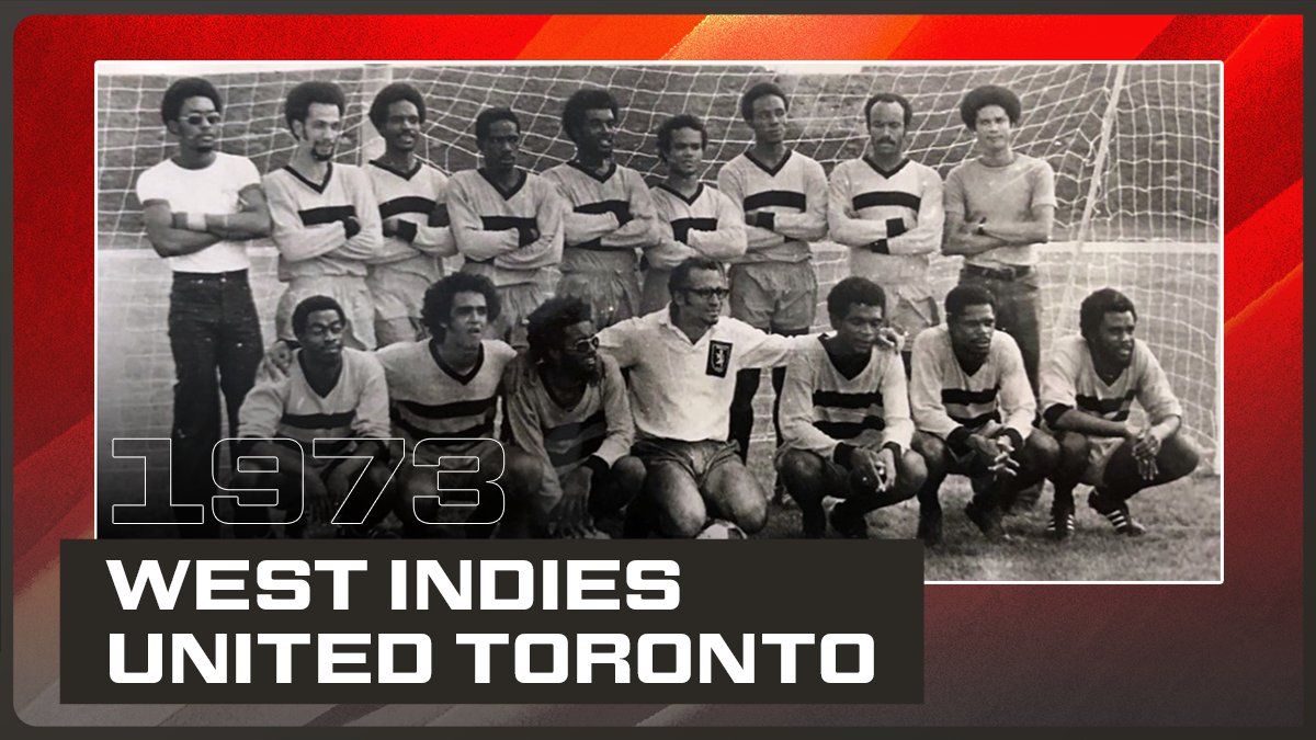West Indies United Toronto Reunion 🍁 An important legacy celebrated this month in Toronto. In 1973, West Indies United Toronto became the first team of colour to reach Canada Soccer's National Championships Final. #BlackHistoryMonth