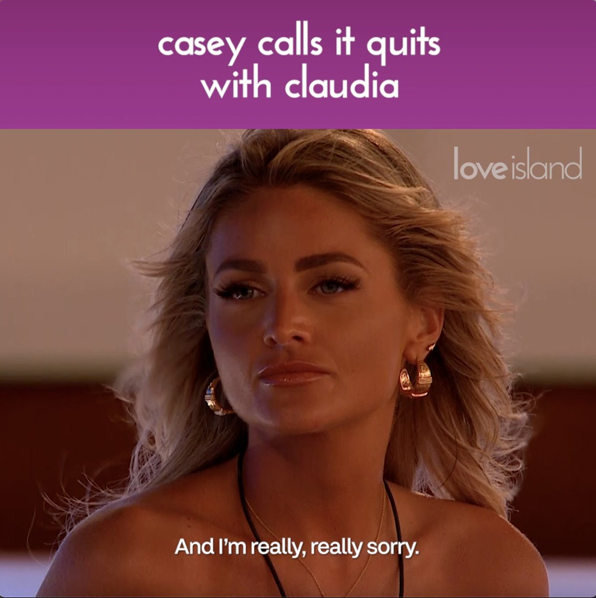 Clasey are officially over 💔 #LoveIsland