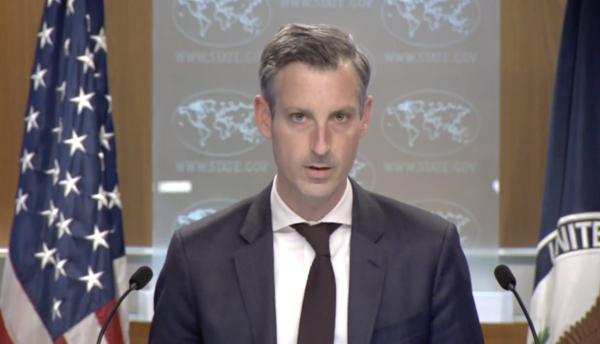 The U.S. is extremely concerned by the continuing violence in Israel and the West Bank. It is imperative Israel and the Palestinians work together to de-escalate tensions and restore calm. Israelis and Palestinians deserve equally to live in safety and security.