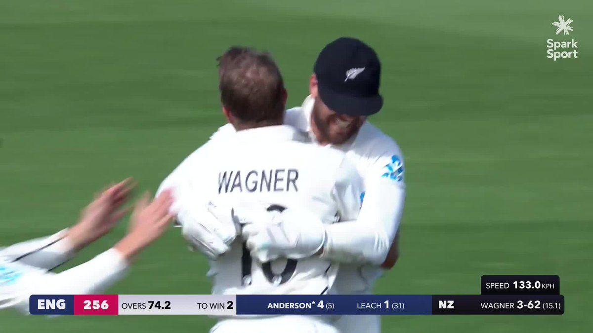 Incredible scenes at the Basin Reserve. A thrilling end to the 2nd Test in Wellington 🏏 #NZvENG