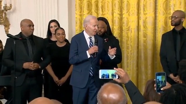 Biden once again claims that he was “involved in the civil rights movement” and that he’d “go down to the black church and plan what we’re gonna do in terms of desegregation.” Literally none of that is true. All complete debunked lies.
