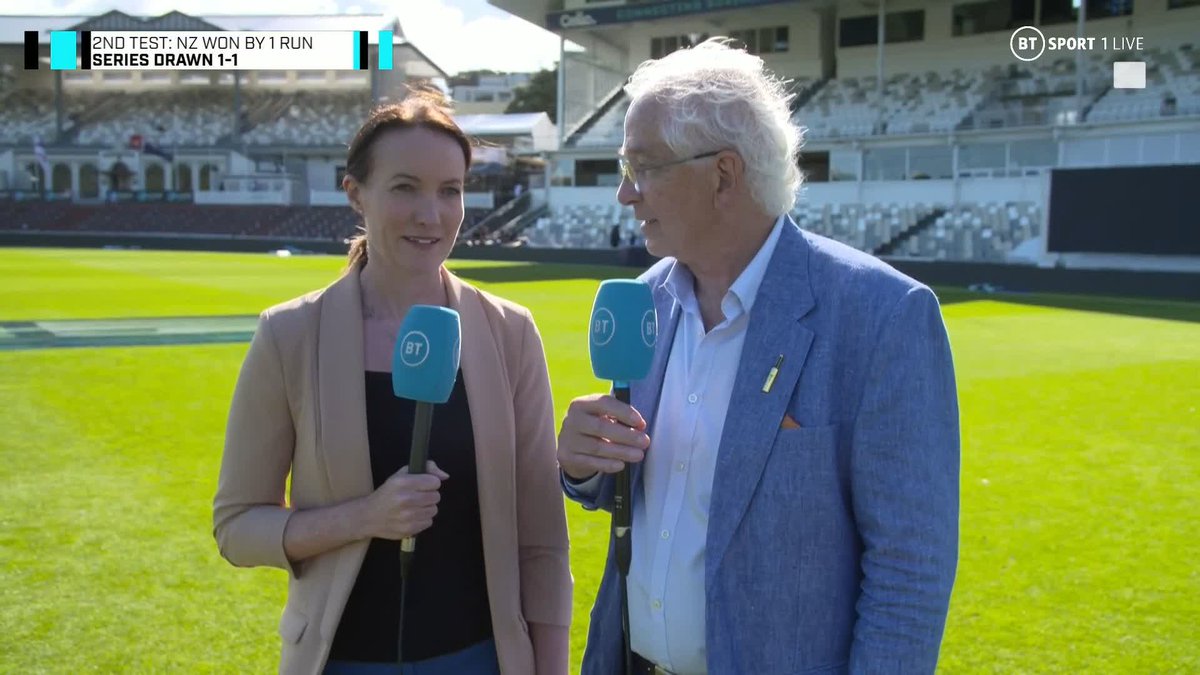"Its a point of contention but is not worth for forever and a day" Lord Gower reflects on the penultimate ball... #NZvENG